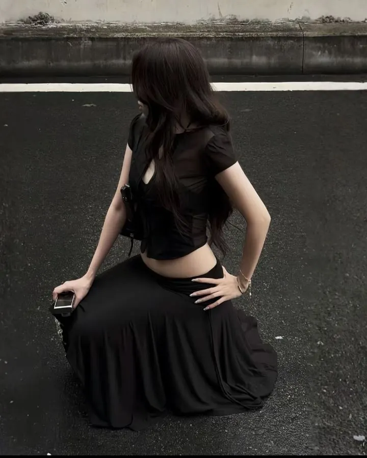 เสื้อตาข่ายดำ (เสื้ออย่างเดียว) รหัส LBK02 รูปที่ 1